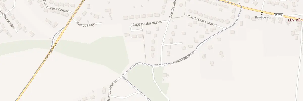 Plan du 17 Rue des Recollets à La Chapelle-du-Noyer