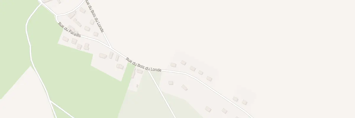 Plan du 1 Rue du Bois du Londe à Heuqueville