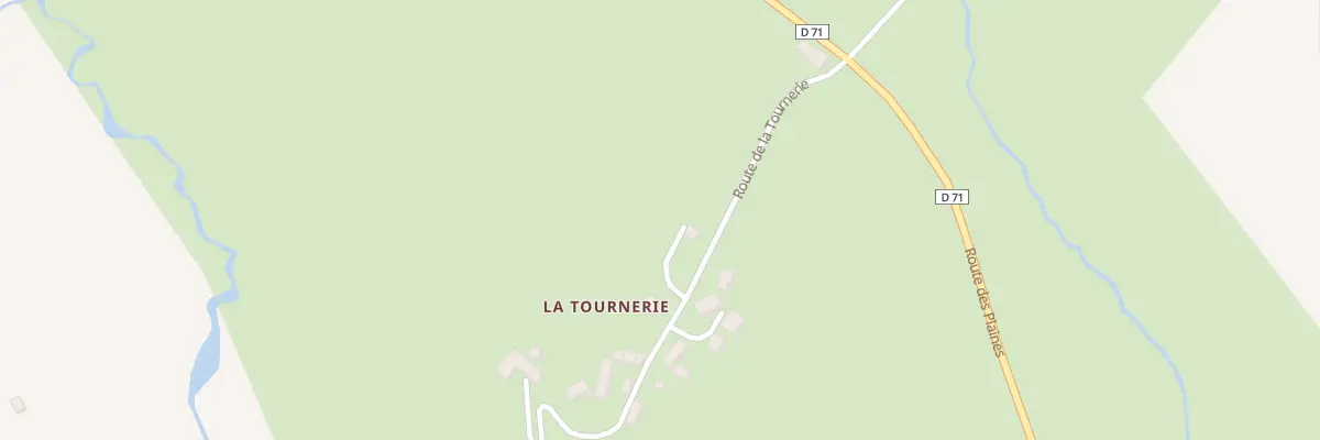Plan du 176 La Tournerie Nord à Juillac