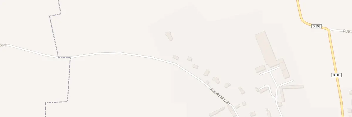 Plan du 5001F Rue du Moulin à Renneville