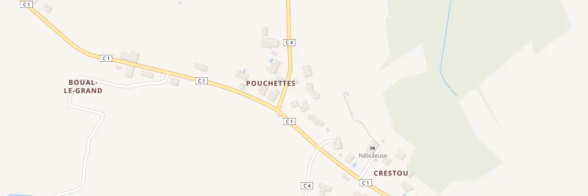 Plan du 50 Rte de la Mairie à Puycornet