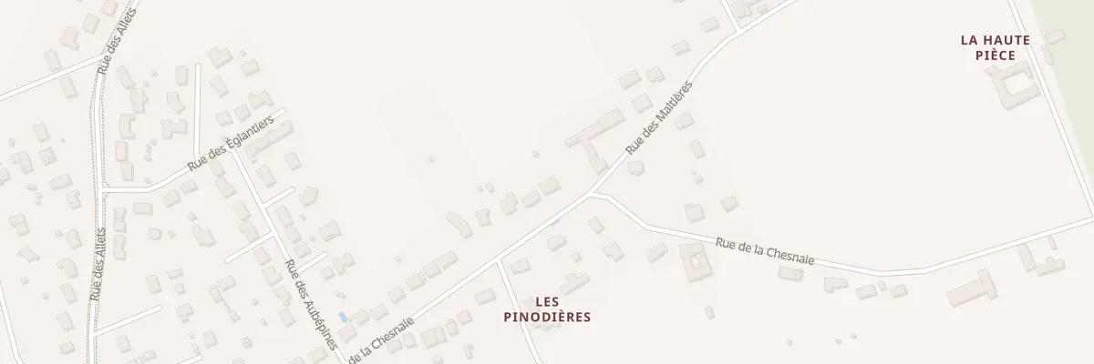 Plan du 47 Rue de la Chesnaie à Chailles