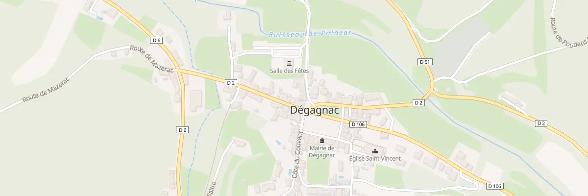 Plan du 19 Rue des Acacias à Dégagnac