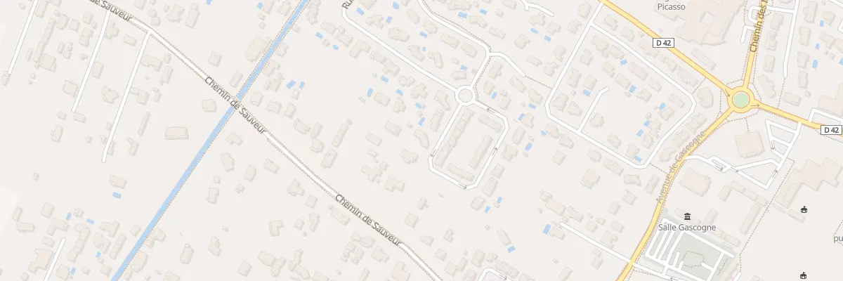 Plan du 6 Rue des Pommiers à Frouzins