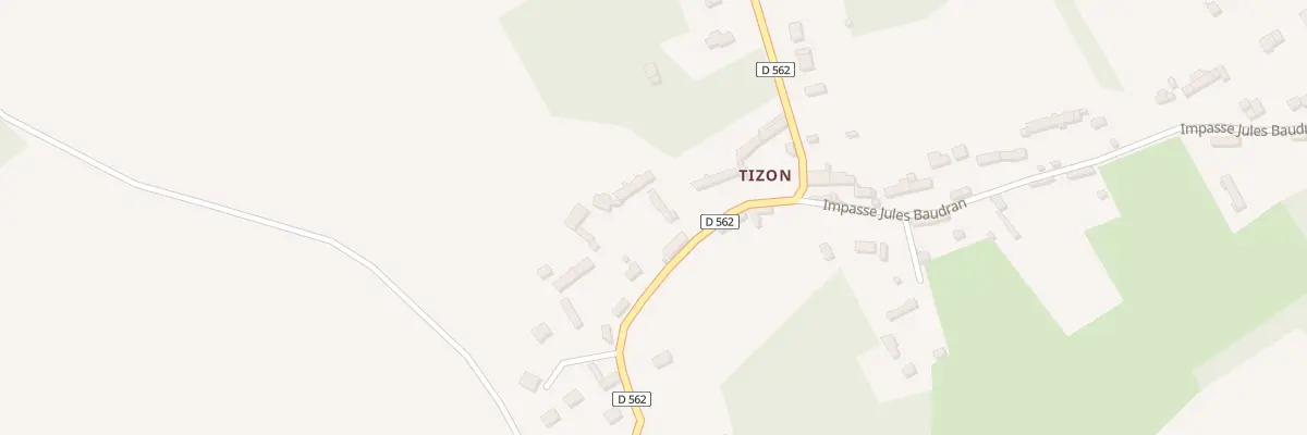 Plan du 13 Rte de Louye à Muzy