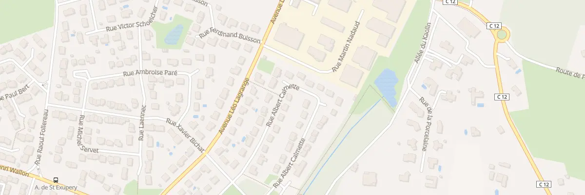 Plan du 26 Rue Albert Calmette à Panazol