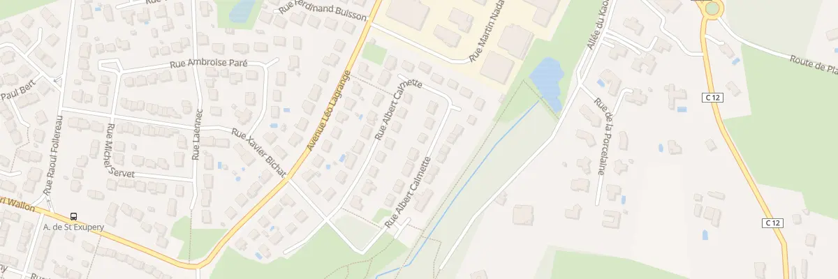 Plan du 32 Rue Albert Calmette à Panazol