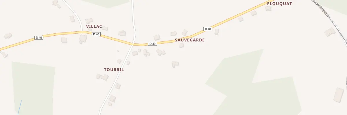 Plan du 3197 Rte de Lafrancaise à Piquecos