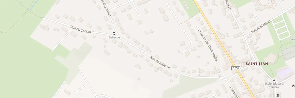 Plan du 32 Rue de Bellevue à Châteaudun