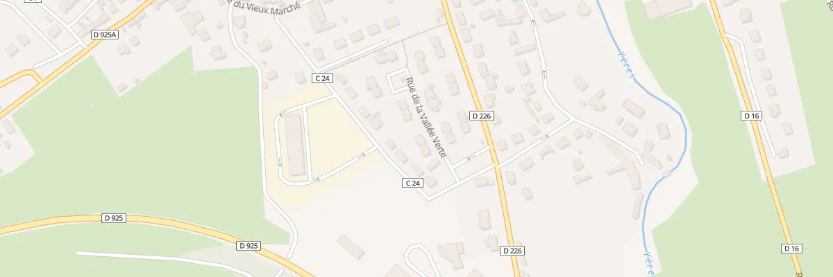 Plan du 3 Rue de la Vallee Verte à Criel-sur-Mer