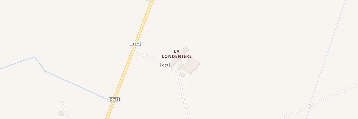 Plan du 1 La Londeniere à Nouans-les-Fontaines