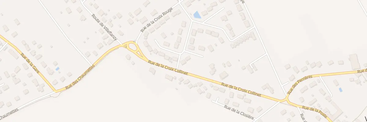 Plan du 8 All des Sorbiers à Villebarou