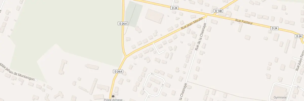 Plan du 8 Rue Jean Moulin à Fontaine-la-Guyon