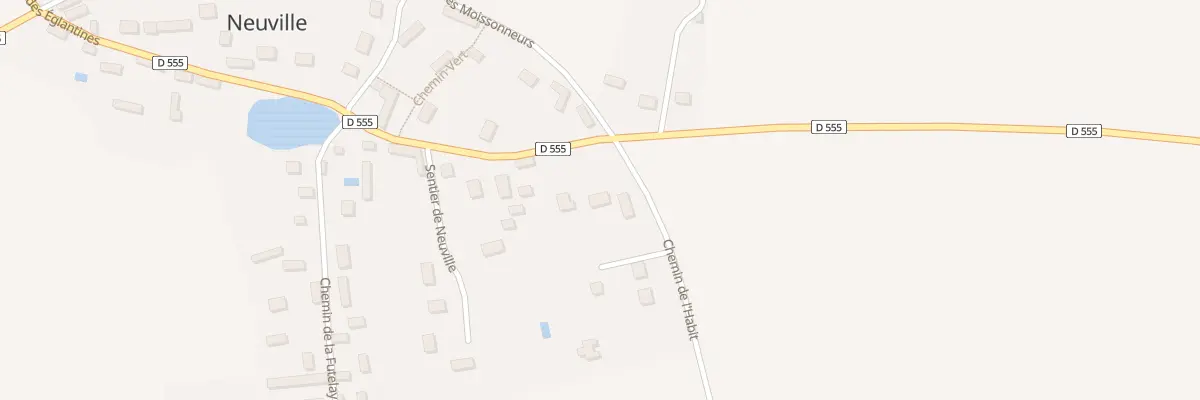 Plan du 2B Che de l’Habit à Mousseaux-Neuville