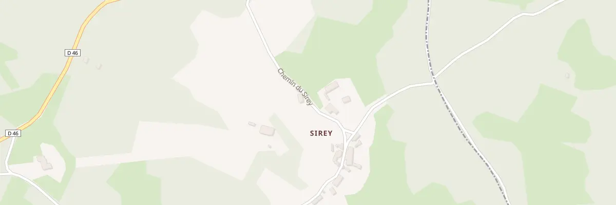Plan du 234 Chem du Sirey à Montgesty