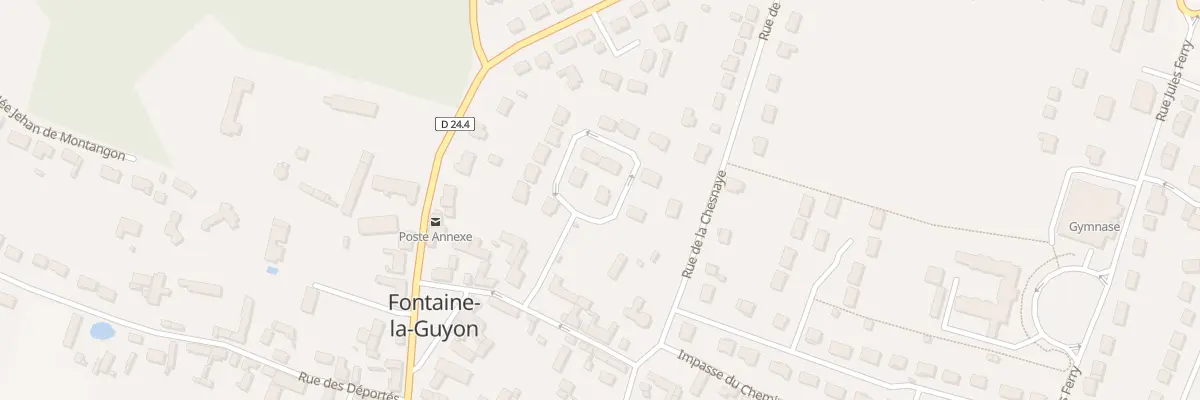 Plan du 2 Imp de la Roseraie à Fontaine-la-Guyon