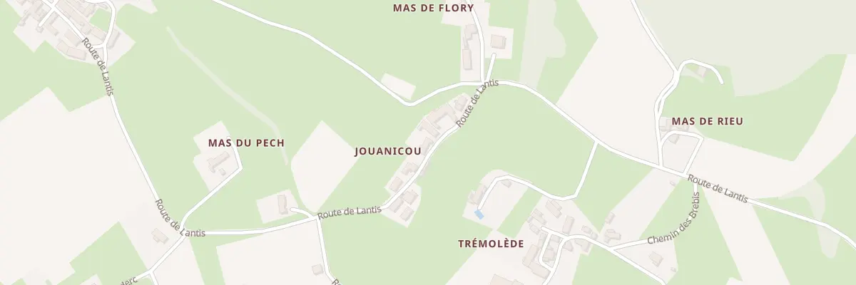 Plan du 5147 Jouanicou à Dégagnac