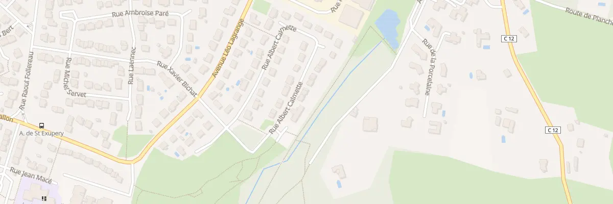 Plan du 51 Rue Albert Calmette à Panazol