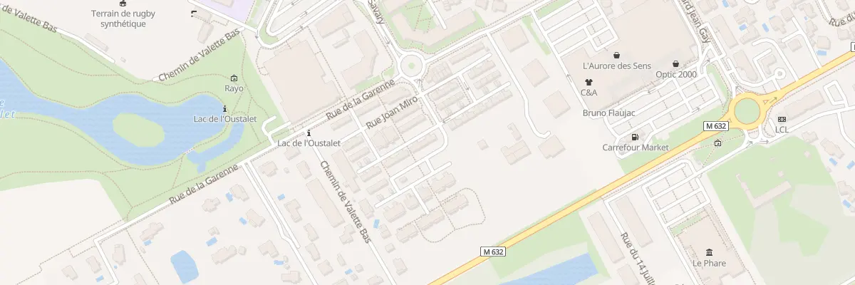 Plan du 19 Rue Juan Miro à Tournefeuille