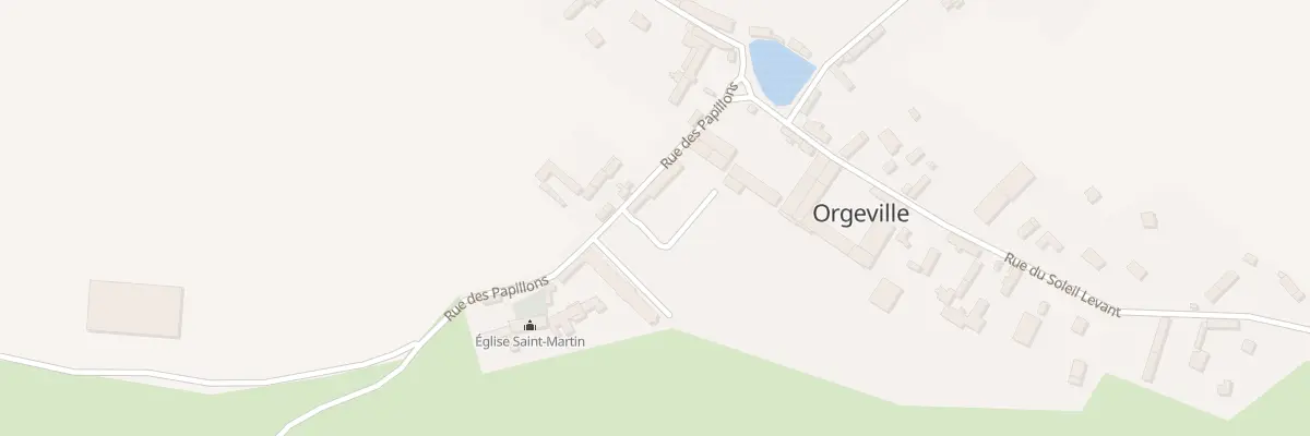 Plan du 3E Rue des Papillons à Caillouet-Orgeville