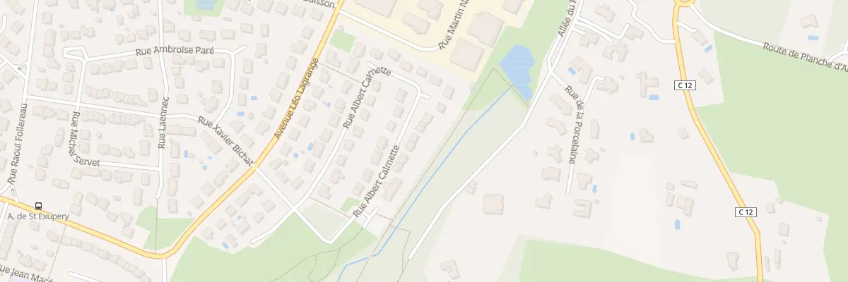 Plan du 45 Rue Albert Calmette à Panazol