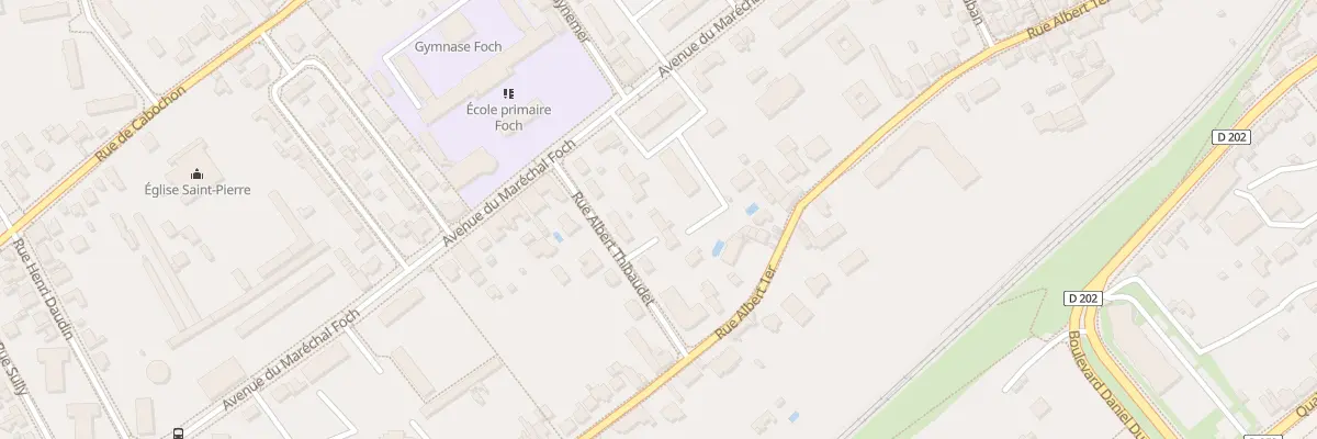 Plan du 11 Rue Albert Thibaudet à Blois