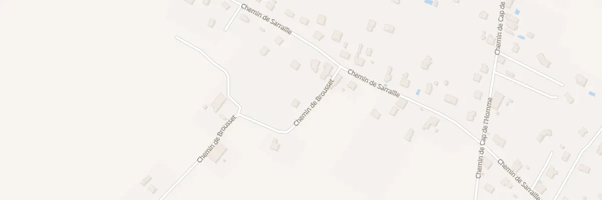 Plan du 493 Che de Brousset à Montauban