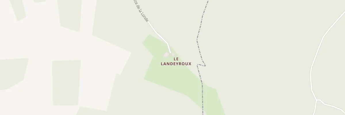 Plan du 741 Che de la Source de la Londe à Nabirat