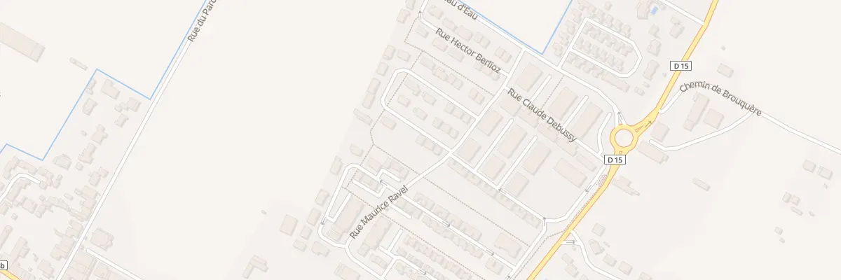 Plan du 23 Rue Georges BIZET à Seysses
