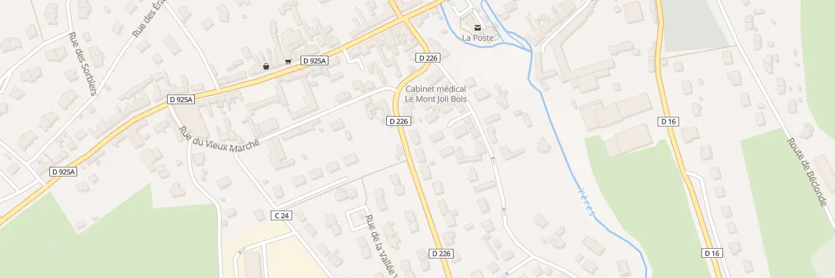 Plan du 8 Rte de Touffreville à Criel-sur-Mer