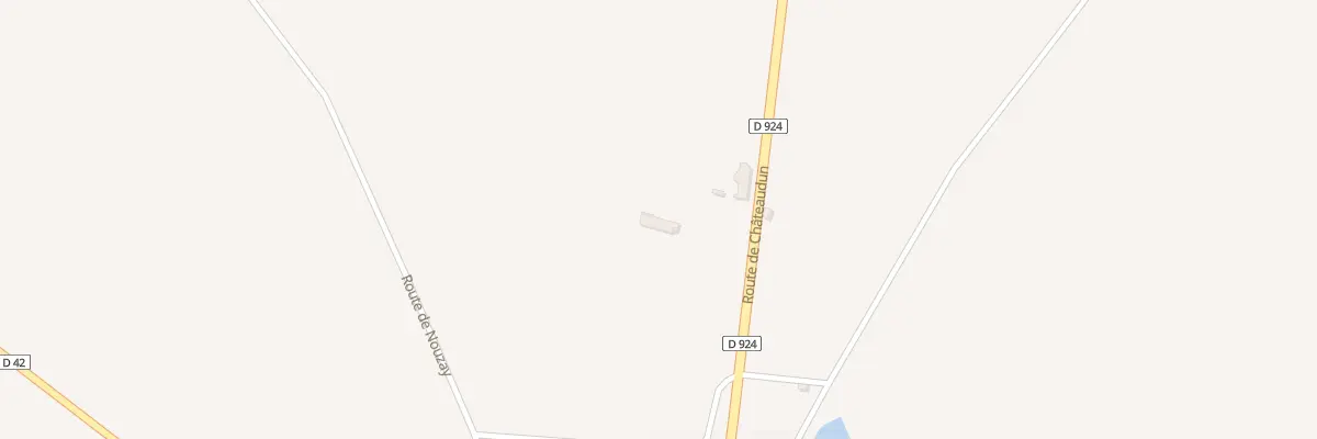 Plan du 21 Rte de Châteaudun à Moisy