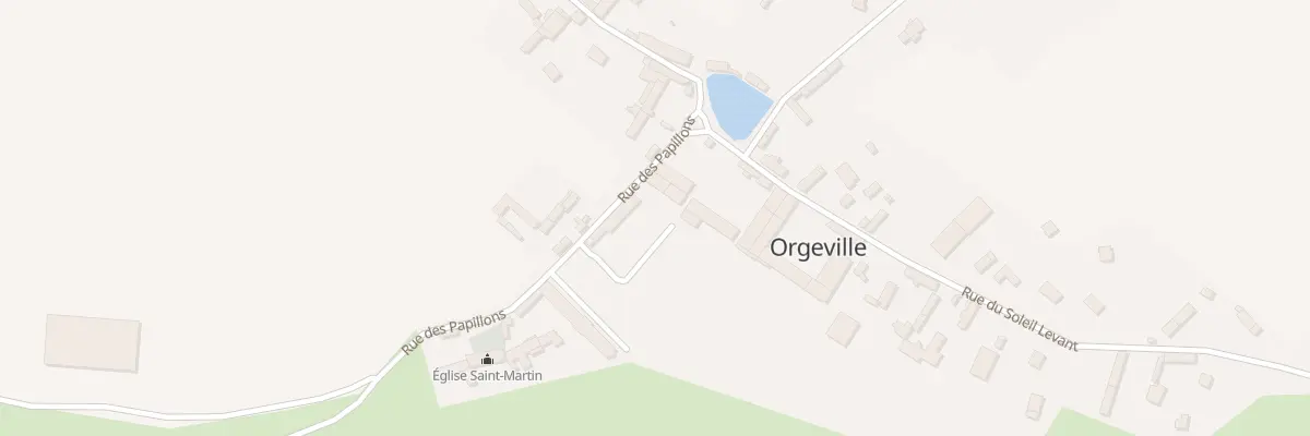 Plan du 3 Rue des Papillons à Caillouet-Orgeville