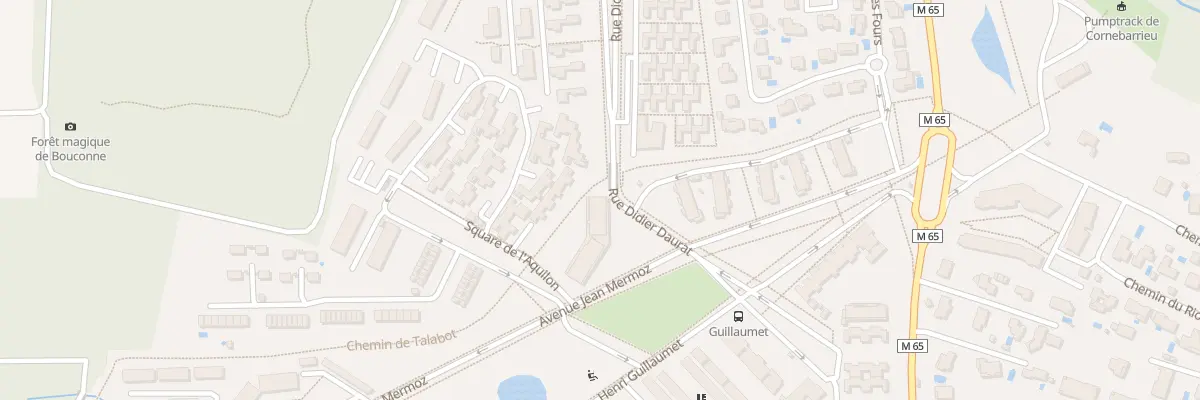 Plan du 2 Sq de l’Aquilon à Cornebarrieu