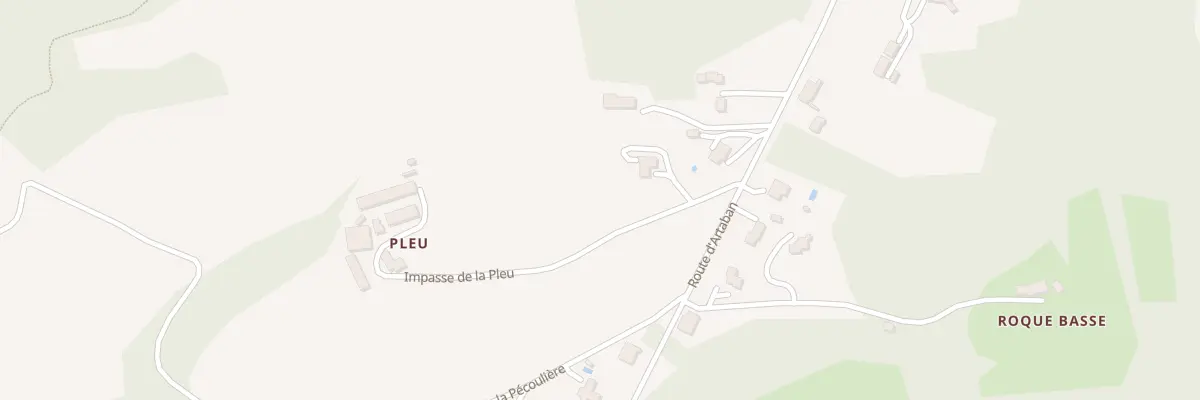 Plan du 240 La Pleu à Salignac-Eyvigues