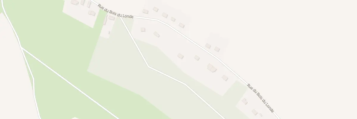 Plan du 10 Rue du Bois du Londe à Heuqueville