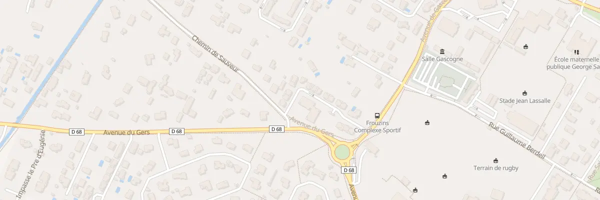 Plan du 4 Rue Demoiselles de Gascogne à Saleich