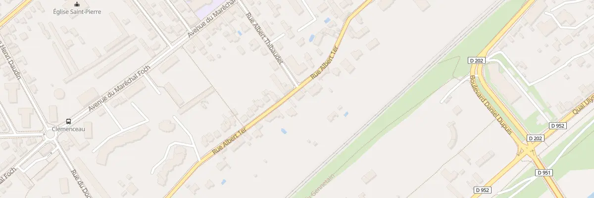 Plan du 40 Rue Albert 1er à Blois