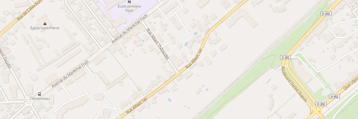Plan du 3 Rue Albert Thibaudet à Blois