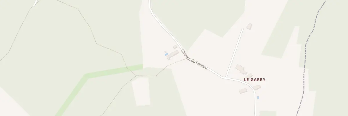 Plan du 157 Che du Roucou à Nabirat