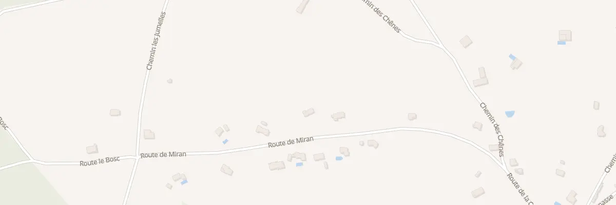 Plan du 312 Rte de Miran à Crayssac