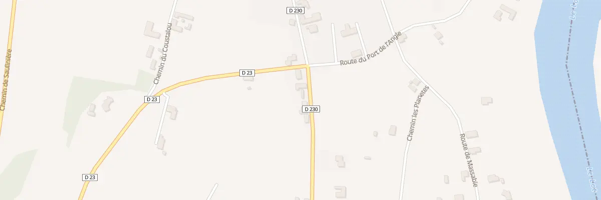 Plan du 1189 Rte des Combes à Parnac