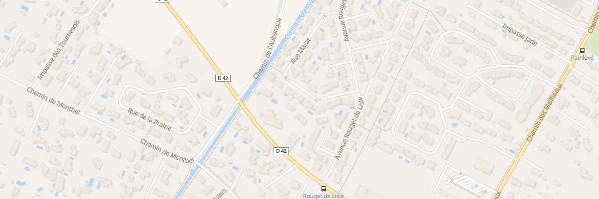 Plan du 7 Rue Marat à Frouzins