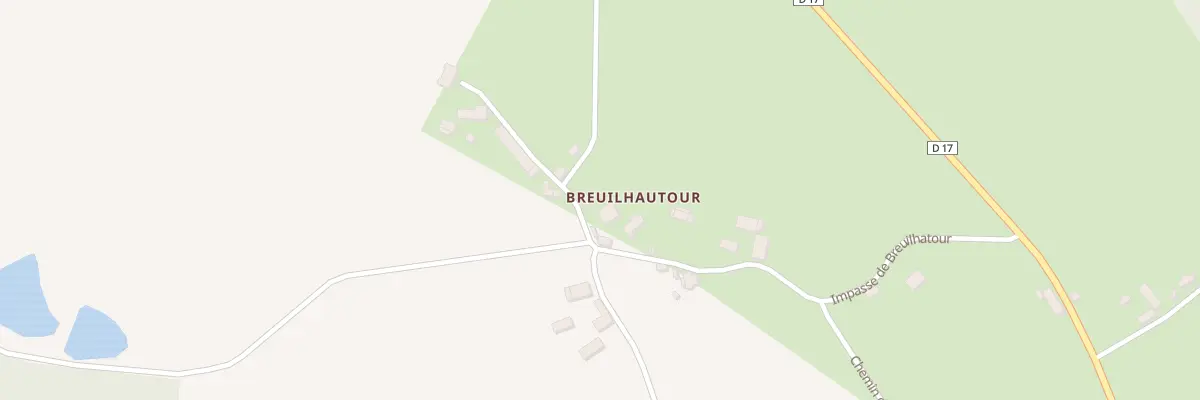 Plan du 180 Imp de Breuilhatour à Coussac-Bonneval