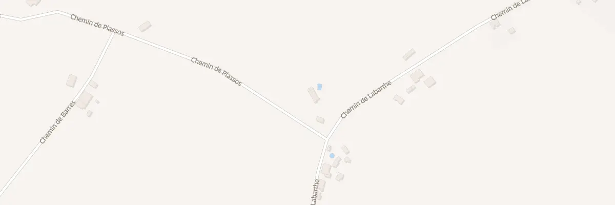 Plan du 78 Che de Plassos à Montauban