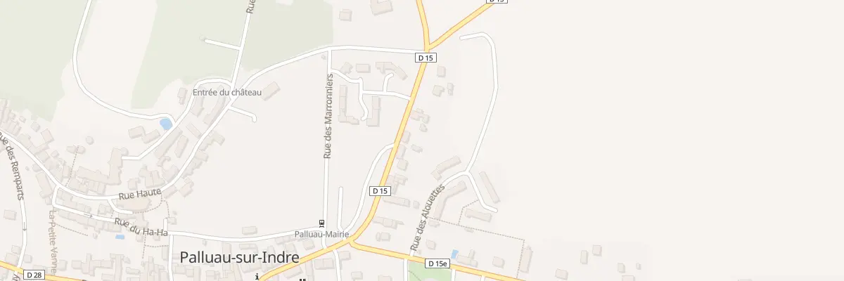 Plan du 46 Rue de Verdun à Palluau-sur-Indre