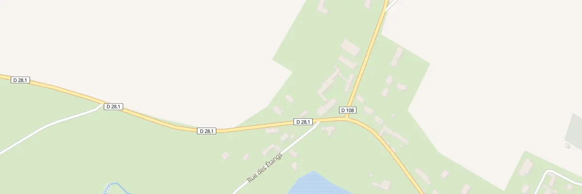 Plan du 1 Rue d’Illiers à Saumeray