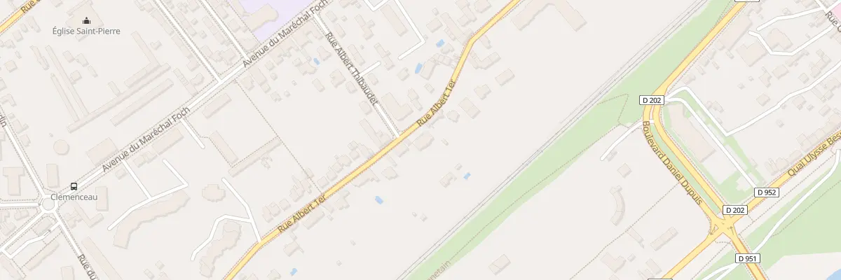 Plan du 38 Rue Albert 1er à Blois