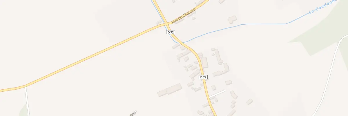 Plan du 2 Rte de Dreux à Louye