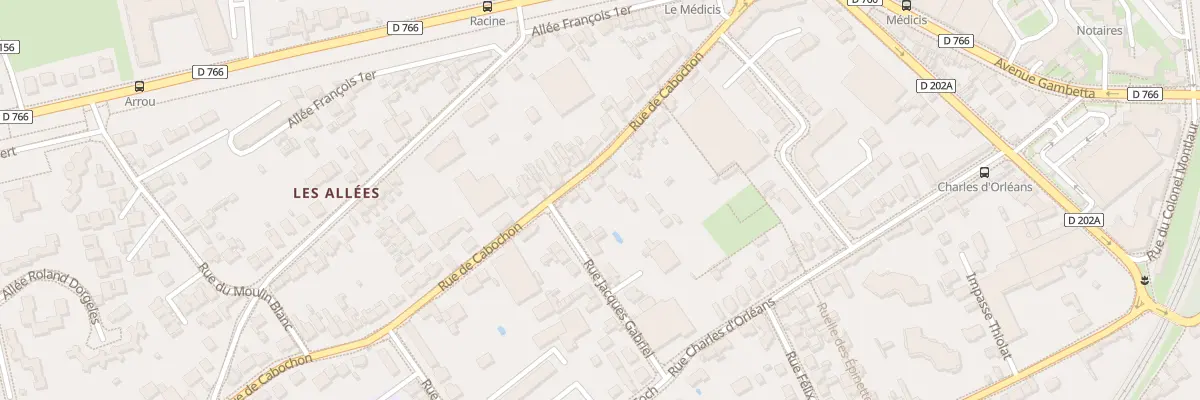 Plan du 20 Rue de Cabochon à Blois