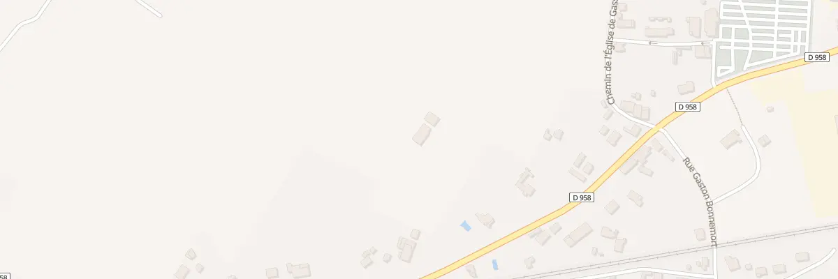 Plan du 230 Rte de Castelsarrasin à Montauban